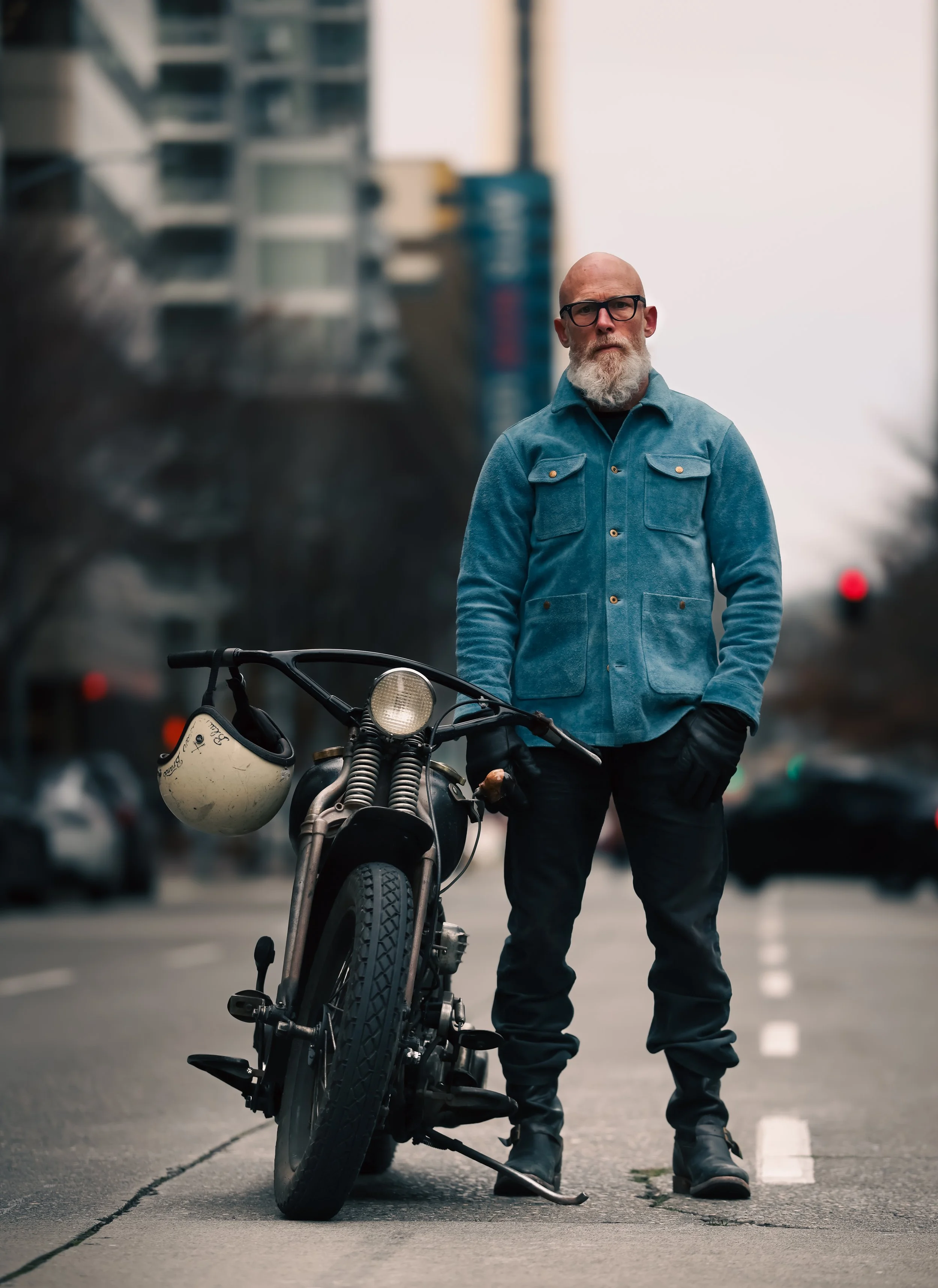ブルゾン BLACK BEAR BRAND DOUBLE CRUISER JACKET excluded_destination] — Black Bear Brand